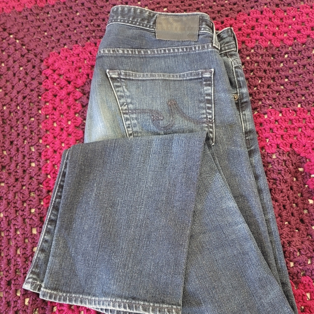 Ag Adriano Goldschmied Dark Blue Jeans